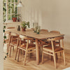 Neptune Tables Borough 8 Seater Rectangular Dining Table, Natural Oak