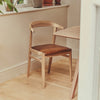 Neptune Furniture_Living & dining furniture_Dining & bar stools default Borough Oak Dining Chair, Tan Leather