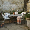 Neptune Seasonal_Garden_Outdoor dining tables default Cheltenham 6 Seater Round Metal Garden Carver Dining Set with Granite Top