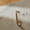 Neptune Handles & Hardware Satin Nickel Warwick Large Handle, Set of 2