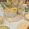 Neptune Tabletop Accessories Default Ashcroft Round Scalloped Placemats, Set of 6
