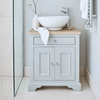 Neptune Washstands 0 paint service Chichester Countertop Double Door Washstand, 640mm
