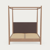 Wardley Super King Four Poster Bed, Oak