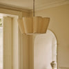 Neptune Accessories_Lighting_Pendants Large Cecile Gathered Linen Pendant