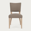 Neptune Upholstered Dining Chair Mowbray Heavyweight Dining Chairs in Spelt with Vintage Oak Legs