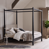 Neptune Beds Wardley Four Poster Bed, Painted