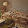 Neptune Battersea 8 seater oak dining table 