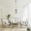 Neptune Seasonal_Garden_Outdoor sofas and relaxed chairs default Cheltenham 4 Seater Metal Garden Sofa Set with Granite Top Coffee Table, Natural