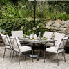 Neptune Seasonal_Garden_Outdoor sofas and relaxed chairs Cheltenham 6 Seater Metal Garden Dining Set