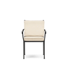 Neptune Seasonal_Garden_Outdoor dining and carver chairs Natural Cheltenham Metal Garden Dining Chair