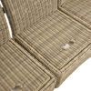 Neptune Seasonal_Garden_Outdoor sofas and relaxed chairs Compton 5 Seater Modular Wicker Garden Corner Sofa Set with Coffee Table