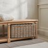 Neptune Baskets Somerton Bootroom Bench Basket