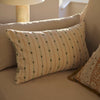 Neptune Cushions Frida Embroidered Bolster Cushion, Green