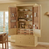 Neptune Full Height Cabinets 0 paint service Suffolk Freestanding Double Kitchen Larder, Painted