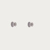 Neptune Handles & Hardware Satin Nickel Britten Medium Button Knob, Set of 2