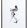 Neptune Wall Art Sketch Dancer